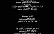 Mr. Sandman - closing credits